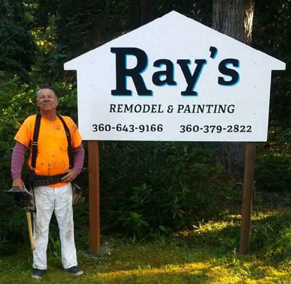 Ray's Remodel and Painting Sign